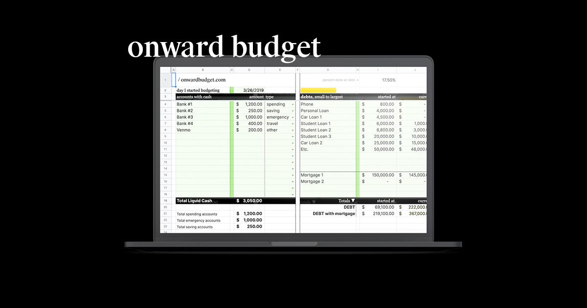 Google Sheets open on a computer