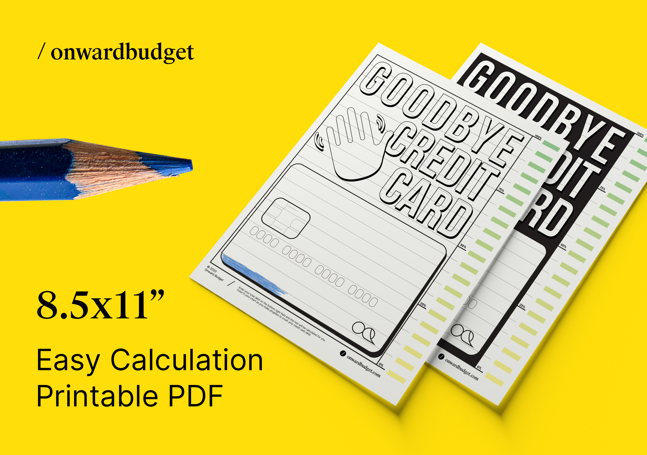 Printable PDF of Credit Card coloring sheet